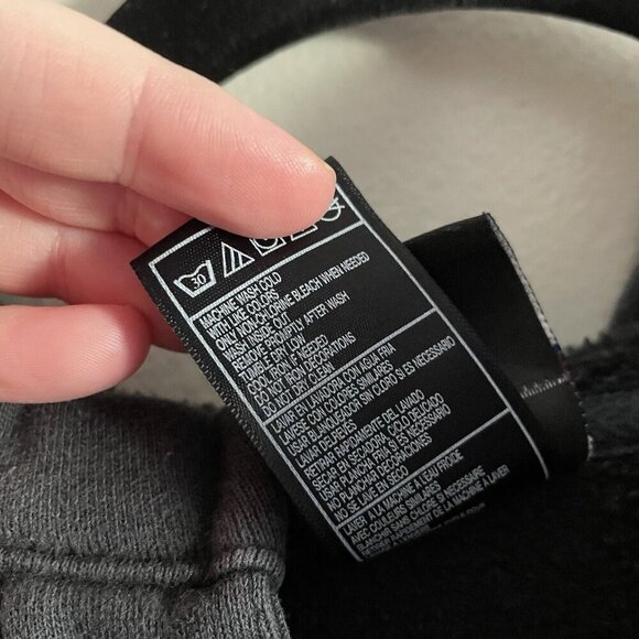 Reebok Pittsburgh Steelers Football Club Graphic Wmn M Split Neck DIY Cut Hoodie - Picture 10 of 12